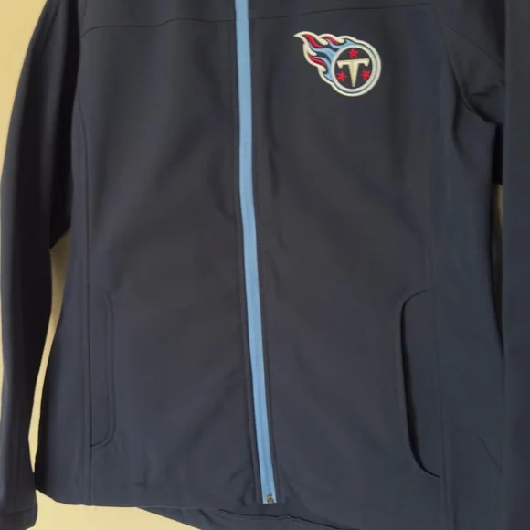 Tennessee Titans NFL Team apparel G-III Soft shell Women’s L Jacket Blue NWOT - Picture 5 of 8
